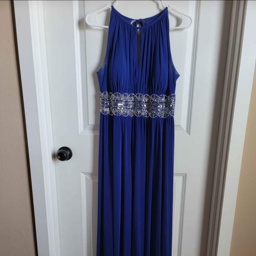 Blue Ball Gown